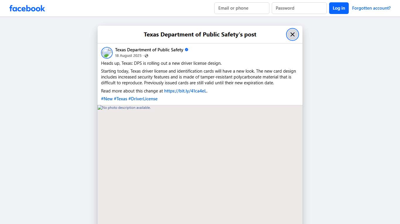 Heads up, Texas: DPS... - Texas Department of Public Safety Facebook